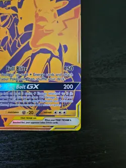 Pikachu & Zekrom GX SM248 NM (See Pics) 2021 Pokemon Sun & Moon Tag Team Promo - Image 5