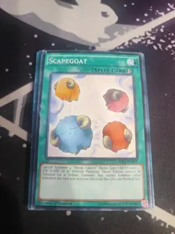 Yugioh Scapegoat MILI-EN019 Common 1st Edition NM - Image 1