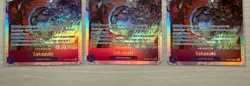 Lot Of 3: Sakazuki One Piece OP16 The Time of Battle Super Rare Foil OP 16 065 - Image 3