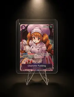 One Piece! Charlotte Pudding (067) (Parallel) OP08-067 Two Legends Foil - Image 1