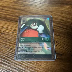 Pete Bad Guy 209/204 Disney Lorcana - Rise of the Floodborn - Enchanted Rare - Image 1
