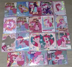 Pinkie Pie Hasbro Kayou My Little Pony Mixed 18 Card Lot NM Friendship Eternal - Image 1