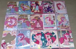 Pinkie Pie Hasbro Kayou My Little Pony Mixed 18 Card Lot NM Friendship Eternal - Image 3