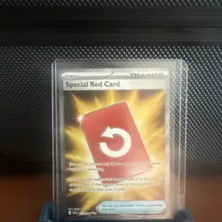 Special Red Card 113/086 Ultra Rare Full Art Holo NM, Chaos Rising 2026 - Image 1