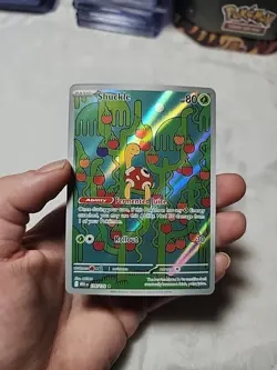 Pokemon TCG Shuckle Holo Mega Evolution Illustration Card 136/132 NM/M - Image 1