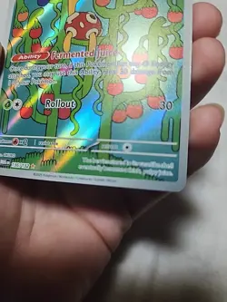 Pokemon TCG Shuckle Holo Mega Evolution Illustration Card 136/132 NM/M - Image 5