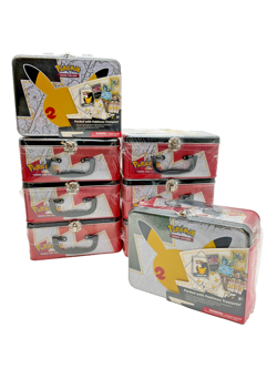 Lot of (8) Pokemon TCG: 25TH Anniversary Celebrations Collector Chest Box Sealed - Image 1