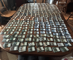 Magic the Gathering Bulk Lot of 1800+ Cards Includes Lands Tokens and Duplicates - Image 1