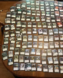 Magic the Gathering Bulk Lot of 1800+ Cards Includes Lands Tokens and Duplicates - Image 2