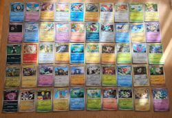 Pokemon Card Bulk Lot - 50 Reverse-Holo Common/Uncommon Pokemon Cards - Image 1
