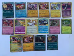 16 Pokemon Holo Rare Card Lot NM -6 Reverse Holo -10 Regular Holo - Image 1