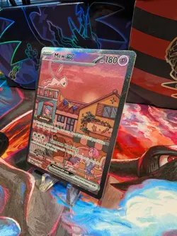 Mew ex 053 Sv: Scarlet & Violet Promo Cards Holo Off Center - Image 3