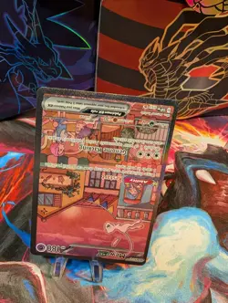 Mew ex 053 Sv: Scarlet & Violet Promo Cards Holo Off Center - Image 5