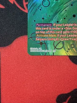 Rare Goku Spirit Card BT30-015 SPR Dragon Ball Super Pack Fresh Beautiful! - Image 5