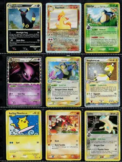 Lot of 90 ALL HOLO Vintage Pokemon Card Binder Collection - Image 2