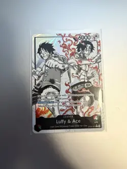 Luffy & Ace Op16 Alt Art Leader Card One Piece Card Game TCG English NM - Image 1