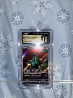 ‼CGC 10 PRISTINE Iron Thorns 077/071 AR Cyber Judge sv5M Japanese Pokemon Card - Image 2
