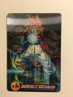Dragon Ball Morinaga Wafer Card 376 3D - Image 1