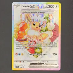 Pokemon TCG Scarlet & Violet Eevee EX 174 SV Promo Card - Image 1