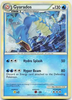 Gyarados 004/123 Holo Promo Miscellaneous Cards & Products Pokemon LP - Image 1