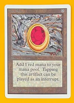 MTG MOX RUBY Unlimited (OldManMTG 012-396) - Image 1