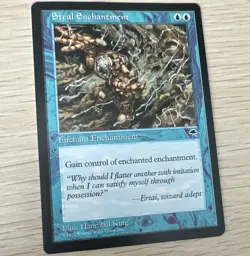 Wizards of the Coast Steal Enchantment Tempest Enchantment Uncommon Blue Eng - Image 1