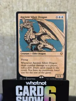 Ancient Silver Dragon (Showcase) Commander Legends: Battle for Baldur's Gate - Image 1