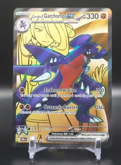 Pokemon - Cynthia's Garchomp ex 215/182 - Sv10: Destined Rivals Holo - Image 1