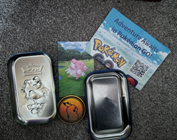Pokemon GO Mini Tin Blissey - Used - Image 3