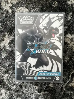 Pokemon TCG Scarlet & Violet Black Bolt Booster Bundle - NEW + Protective Case - Image 1