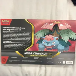 Pokemon TCG Mega Venusaur-EX Premium Collection Box 8 Booster+Promo 2014 - Image 2