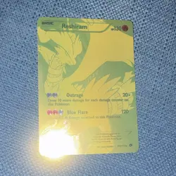 Reshiram 114/113 Secret Rare | Legendary Treasures | Gold Full Art | NM-LP CLEAN - Image 1