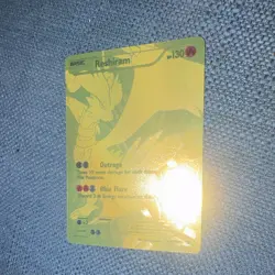 Reshiram 114/113 Secret Rare | Legendary Treasures | Gold Full Art | NM-LP CLEAN - Image 2