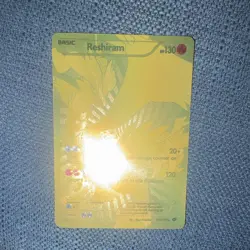 Reshiram 114/113 Secret Rare | Legendary Treasures | Gold Full Art | NM-LP CLEAN - Image 5
