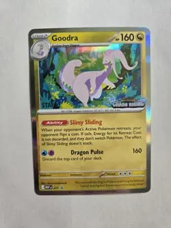 Pokemon TCG Goodra Mega Evolution Chaos Rising Staff Promo NM - Image 1