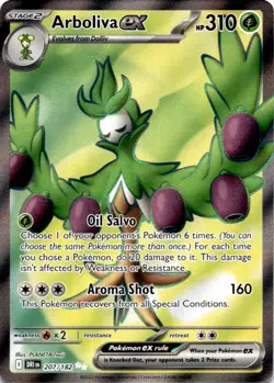 Arboliva ex 207/182 Ultra Rare Destined Rivals Pokemon Near Mint - Image 1