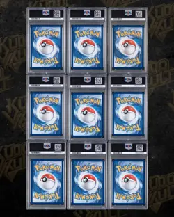 Pokemon First Partner Pack Illustration Collection PSA 10/9/8 Sequential Set - Image 2