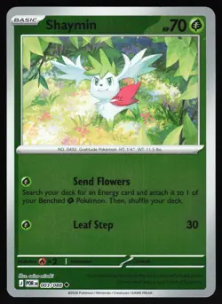 Shaymin 003/088 Uncommon Perfect Order Pokemon Reverse Holo Near Mint - Image 1