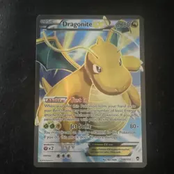 Pokemon TCG Dragonite EX XY Furious Fists 2014 Ultra Rare Holo Full Art 108/111 - Image 1