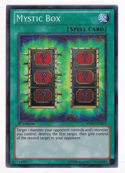 Mystic Box - BPW2-EN073 - Super Rare - 1st Edition - LP - Image 1