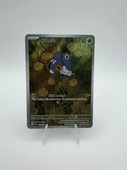 2025 Pokemon Phantasmal Flames Nymble Full Art Illustration Rare #096/094 - Image 1