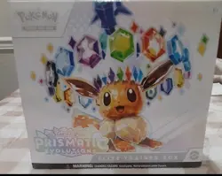 Pokemon Prismatic Evolutions ETB Elite Trainer Box Brand New Factory Sealed - Image 1