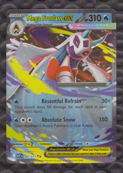 Mega Froslass ex ME: Ascended Heroes #047/217 Holo Pokemon TCG NM - Image 1
