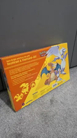 Pokemon Reshiram Charizard GX Premium Collection Tag Team - Image 1