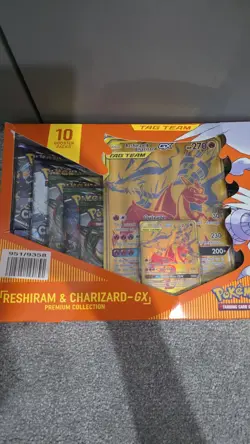 Pokemon Reshiram Charizard GX Premium Collection Tag Team - Image 2