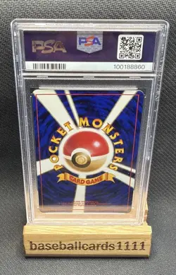 1997 Pokemon Dark Hypno Holo Japanese Rocket #97 w/ Holo Swirl PSA 9 P2 - Image 2