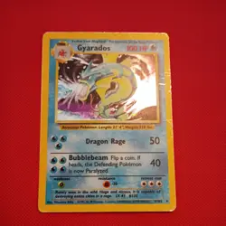 Gyrados 6/102 Pokemon 1999 Base Set Holo Rare - Image 1