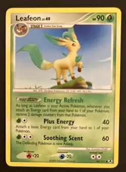 2009 POKEMON-4 RISING RIVALS EEVEE FLAREON GLACEON LEAFEON -REGULAR NM/M - Image 3