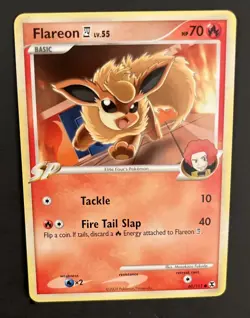 2009 POKEMON-4 RISING RIVALS EEVEE FLAREON GLACEON LEAFEON -REGULAR NM/M - Image 5
