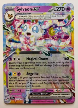 Sylveon ex 041/131 Double Rare - SV: Prismatic Evolutions NM Pokemon TCG - Image 1